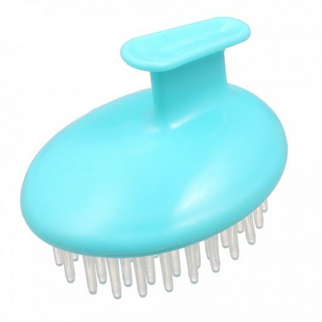 Lược gội đầu massage thư giản khi tắm 2 trong 1 đa năng chất liệu silicon dụng cụ bàn chải tiện ích siêu mềm mịn