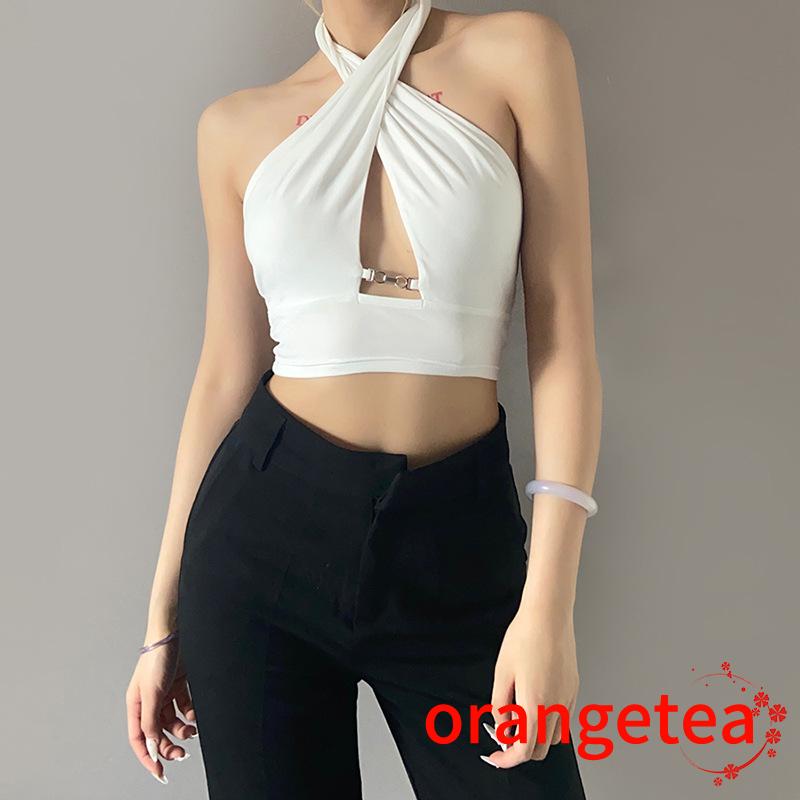 Áo lửng đan dây hở lưng quyến rũ dành cho nữ