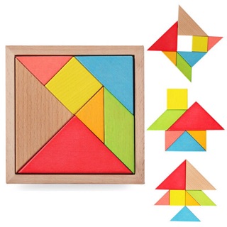 Trò chơi 7 miếng nghìn hình - Tangram đơn Winwintoys 60172