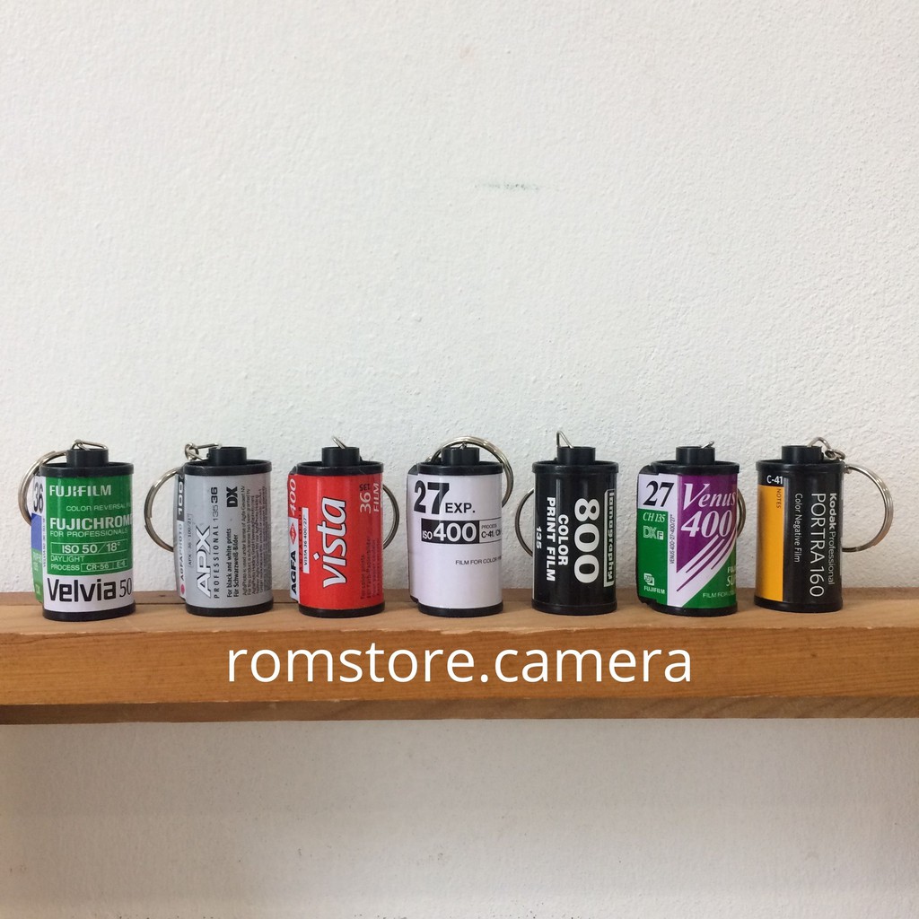 Film Konica Pro400H Venus IlFord làm móc khóa - các loại film hiếm