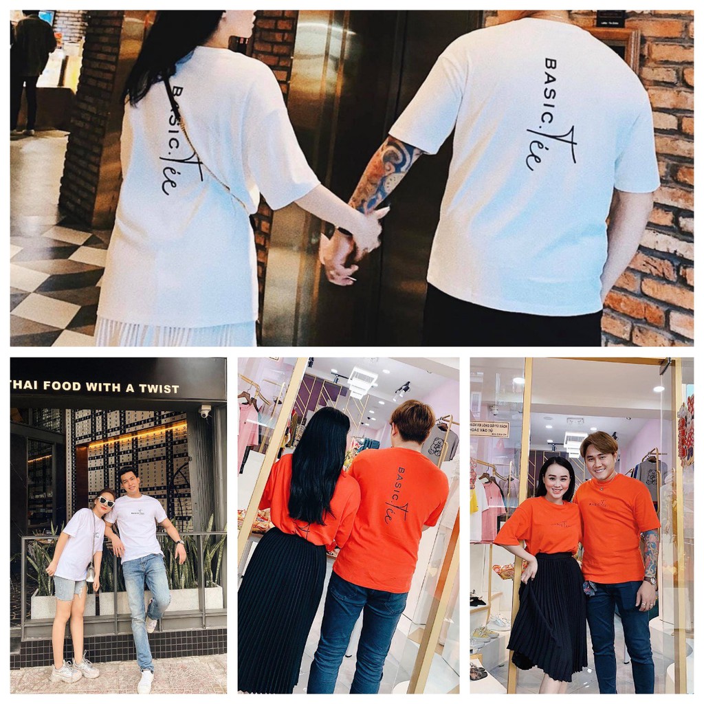 Áo thun tay lỡ form rộng unisex 100% COTTON - Áo phông nữ BASIC TEE - SABI SHOP | BigBuy360 - bigbuy360.vn