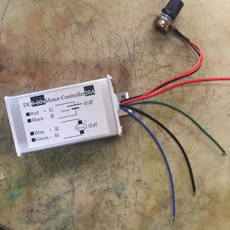 Điều khiển động cơ 1 chiều 9V đến 60V dòng 20A