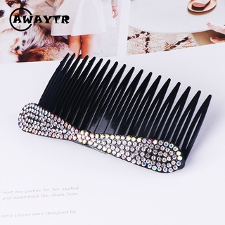 Lược Cài Tóc Đính Đá Hình Hoa Cho Nữ