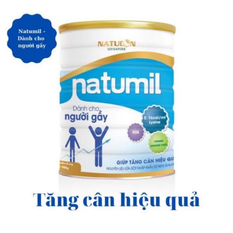 Sữa Natumil dành cho người gầy giúp tăng cân hiệu quả loại 900 gam