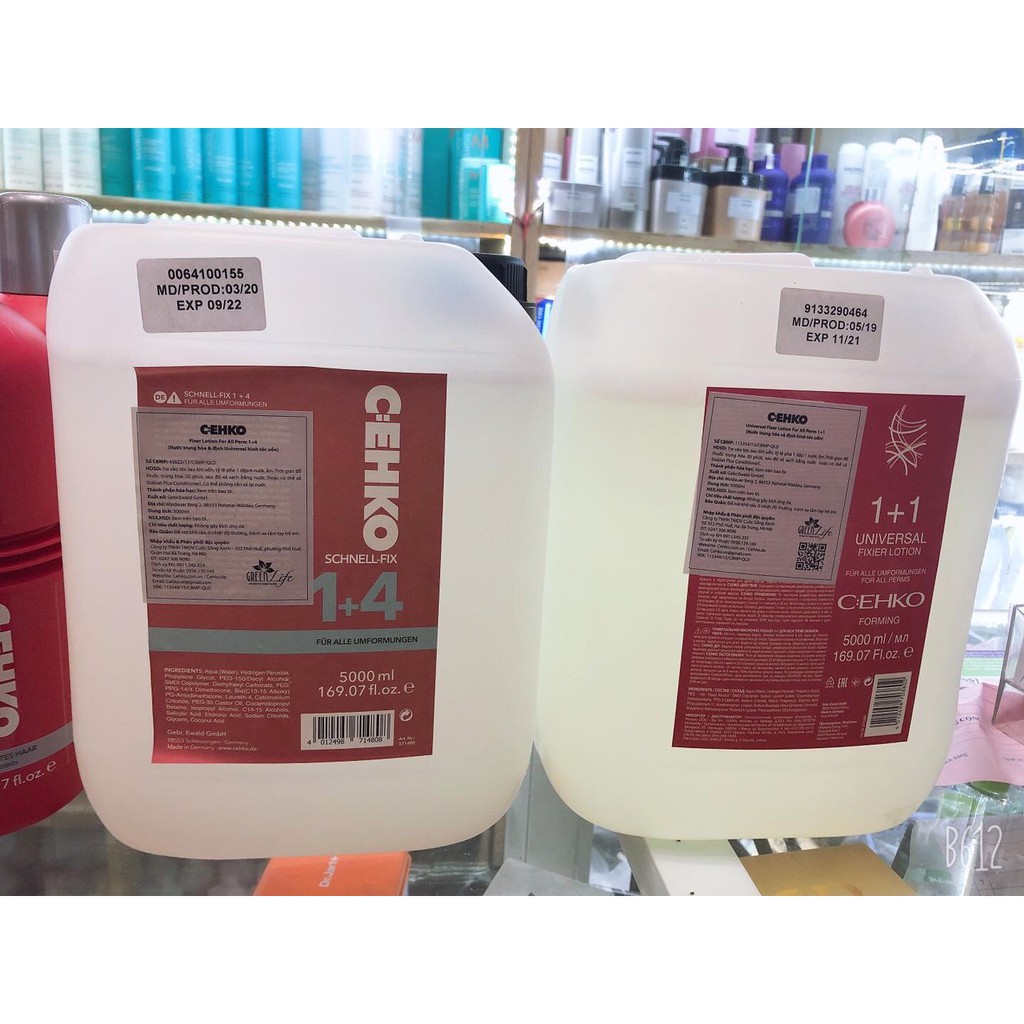 Thuốc uốn nóng dành cho tóc yếu, khỏe CEHKO 1000ML