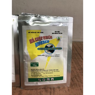 Thuốc diệt ruồi, Bả đặc trị Ruồi Vipesco 10gr/gói