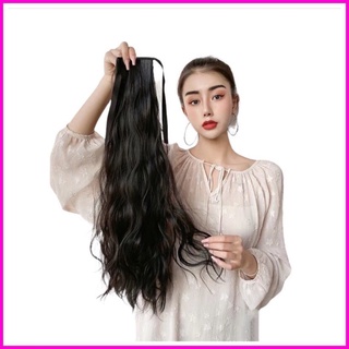 Tóc Giả Cột Buộc Xù 60cm Chất Sợi Tơ Cao Cấp