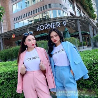 Set vest 3 món (áo vest+áo thun+quần dài)