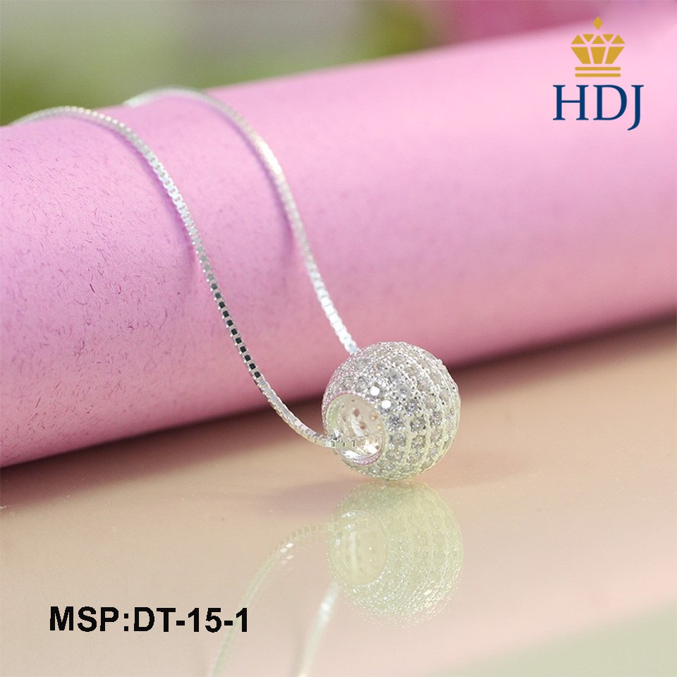 Dây chuyền bạc nữ hạt trân châu đẹp trang sức cao cấp HDJ mã DT-15-1