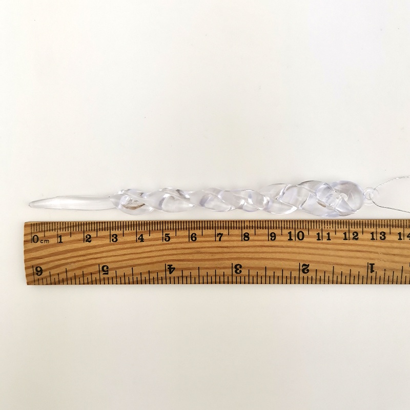 12 Que Kem Giả 13cm Trang Trí Cây Thông Giáng Sinh Năm Mới