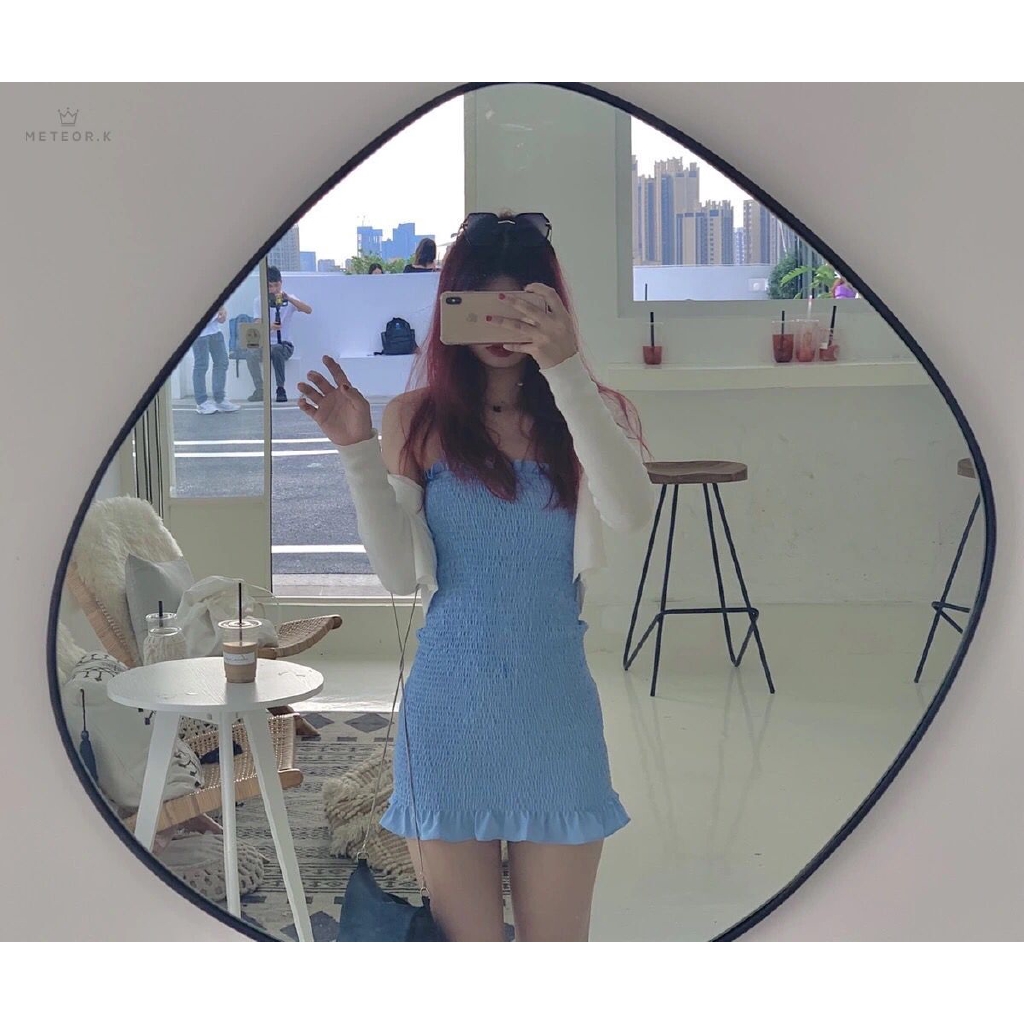 Đầm ôm co giãn xếp ly Versailles gợi cảm | BigBuy360 - bigbuy360.vn