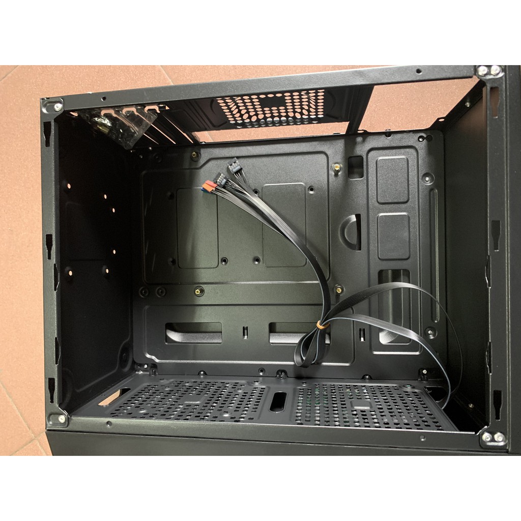 Vỏ CASE MINI Hantkey Tặng kèm đầy đủ vít / Hỗ trợ main M-ATX ( H310 . H81 . H61 . B365 v.v ) | BigBuy360 - bigbuy360.vn