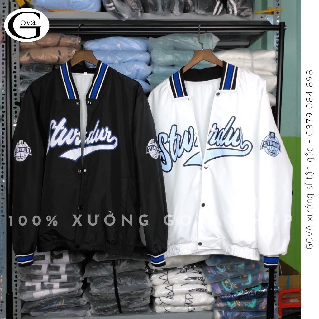 Áo Bomber Jacket Dù 2 Lớp STURDUR Unisex Nam Nữ GOVA