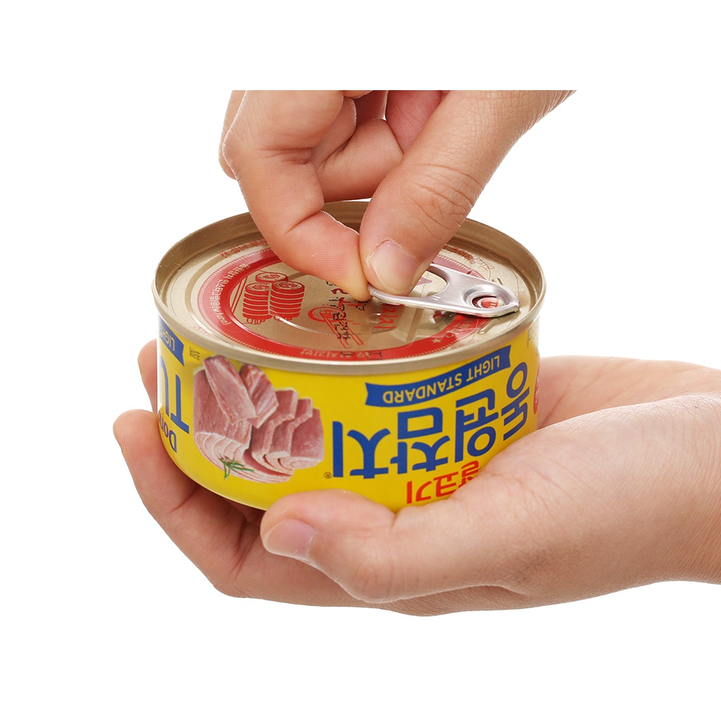 Cá Ngừ Hộp Truyền Thống Dongwon - Cá Ngừ Trắng Loại 100gr / 150gr - Nhập Khẩu Hàn Quốc