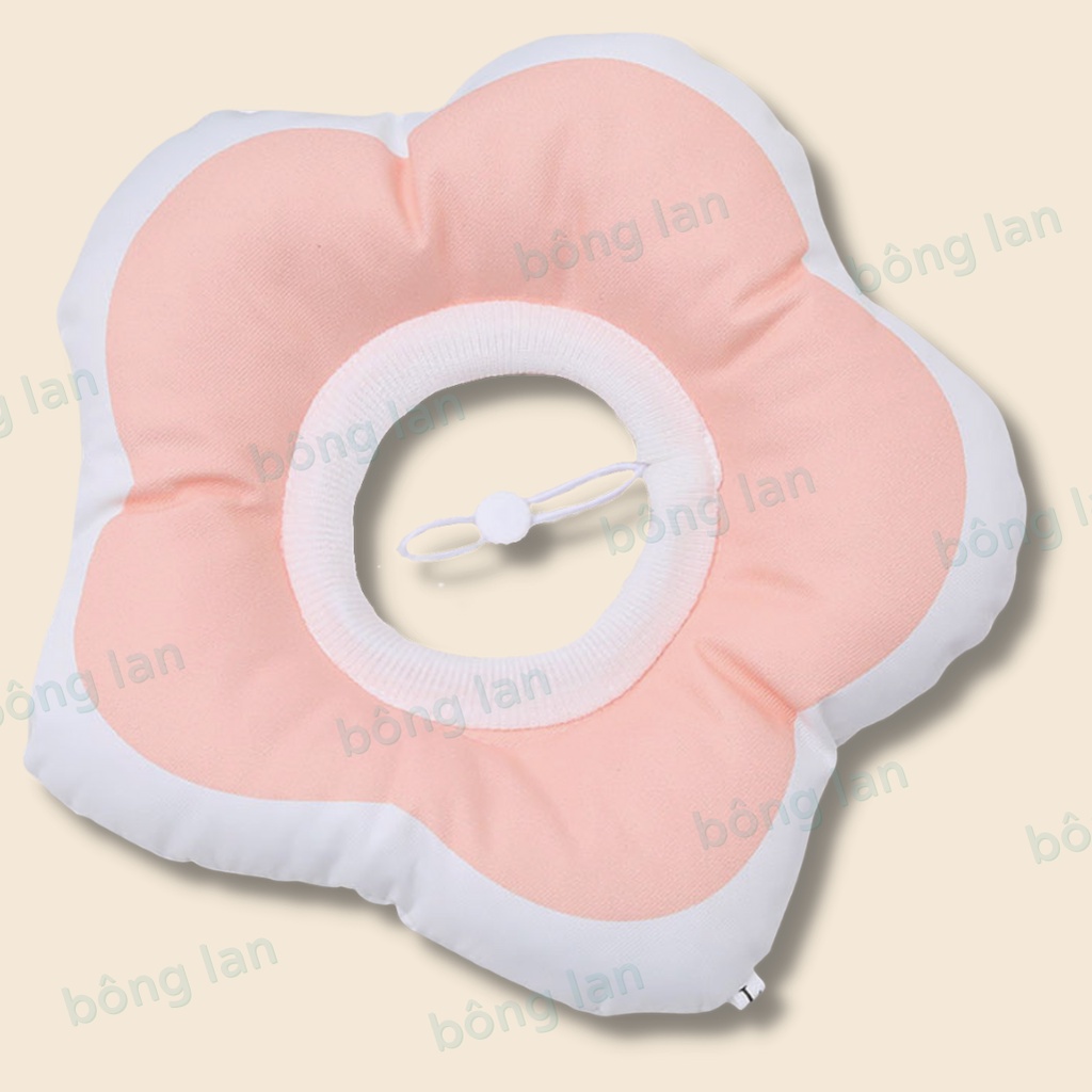 Gối chống liếm vòng chống liếm cho chó mèo hình bông hoa mềm mại dễ chịu