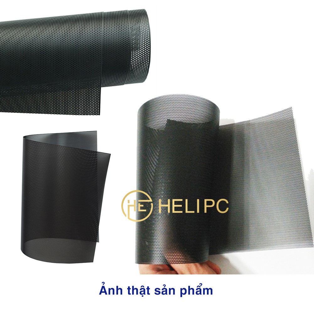 Tấm lưới chắn lọc bụi case máy tính quạt tản nhiệt nhiều kích thước - Tấm lưới chống bụi tự cắt