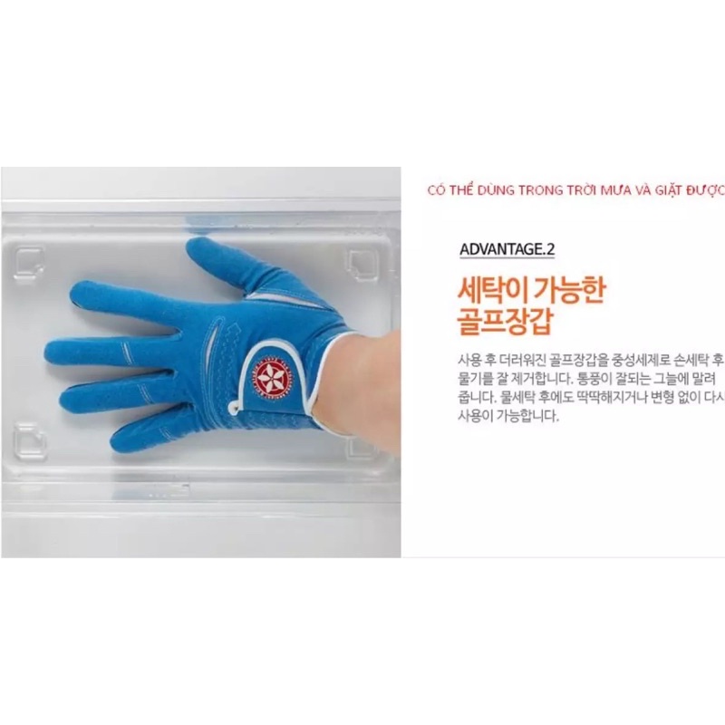 Găng tay golf nam - găng golf kinichi thương hiệu nhật bản - có cả bên phải và bên trái