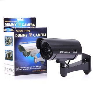 Camera an ninh giả MÔ HÌNH chống trộm, doạ nhân viên có đèn led báo