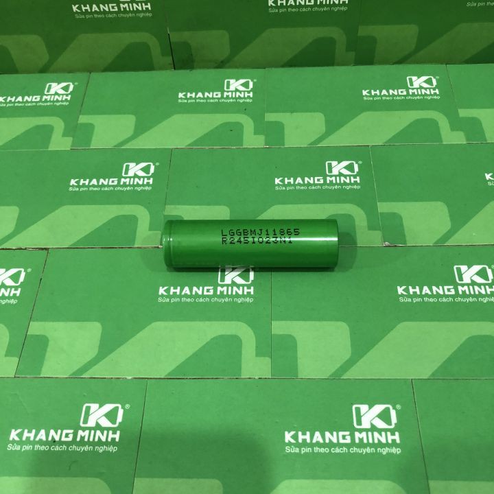 Pin sạc LG 3500mAh, xả 10A, 18650 Li-ion 3.7V dung lượng cao.