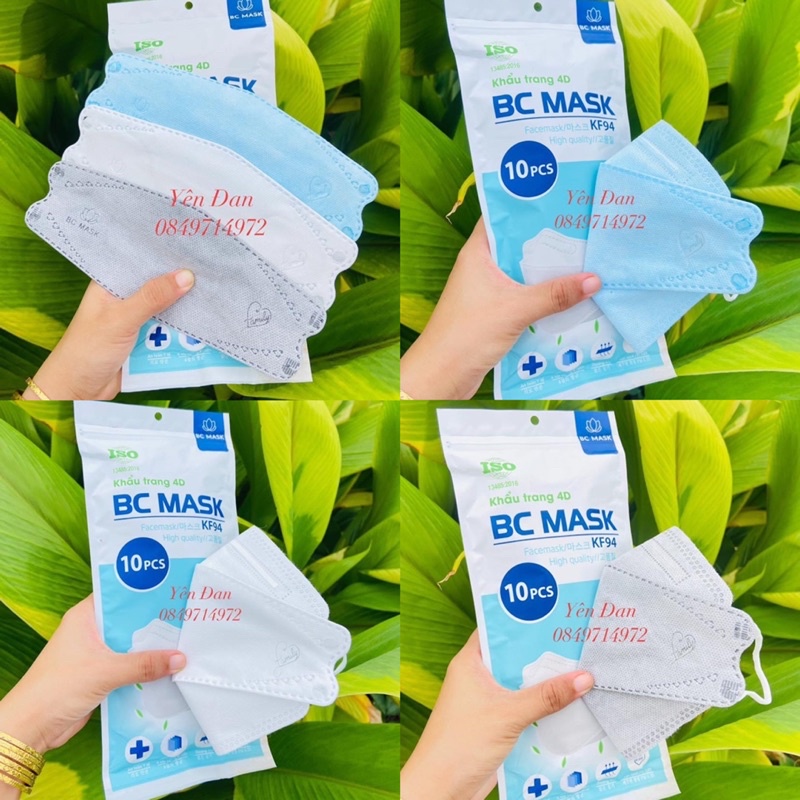 Thùng 300c Khẩu Trang Kf94 Bc Mask (Hàng Kháng Khuẩn)