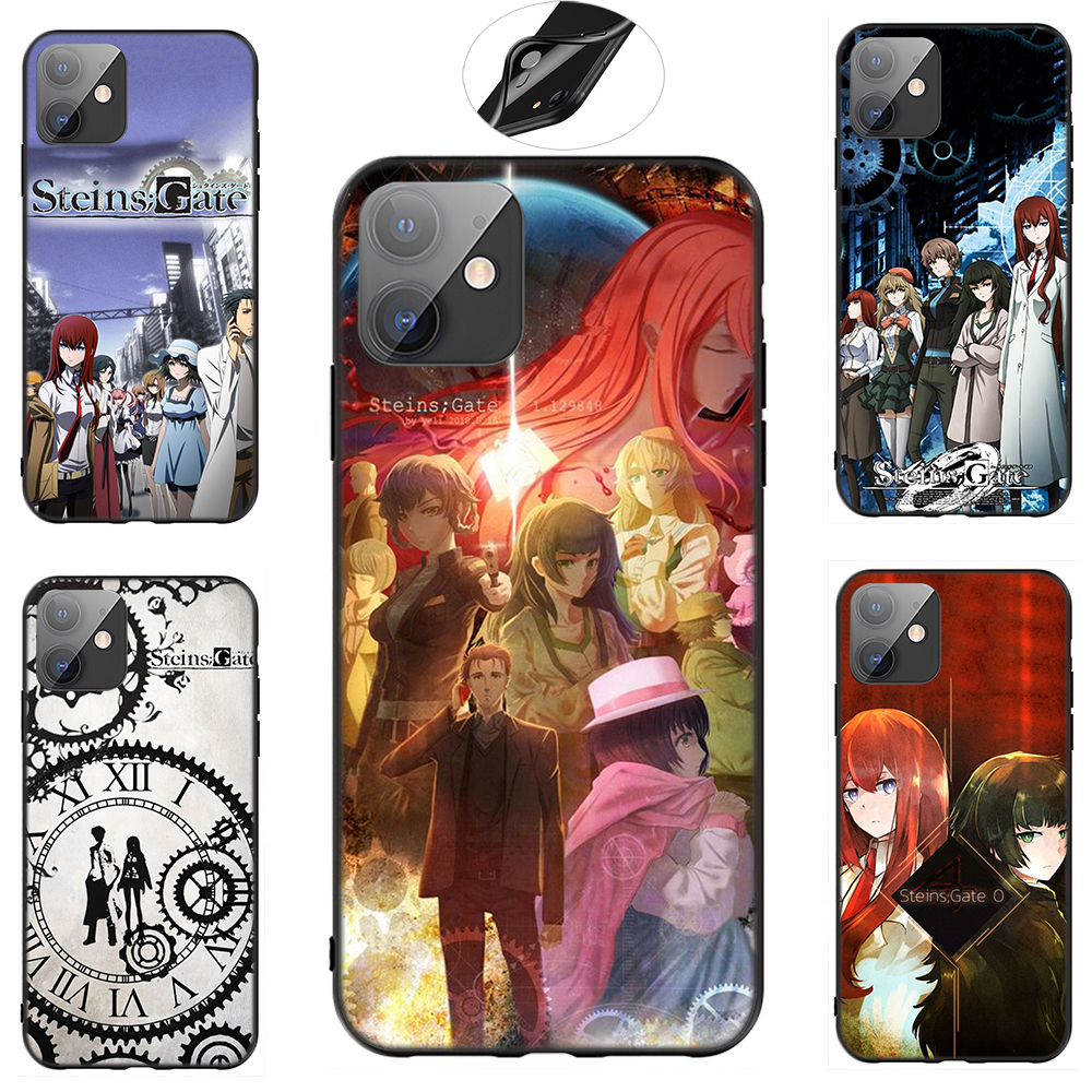 iPhone XR X Xs Max 7 8 6s 6 Plus 7+ 8+ 5 5s SE 2020 Casing Soft Case 116LU Steins;Gate Anime mobile phone case