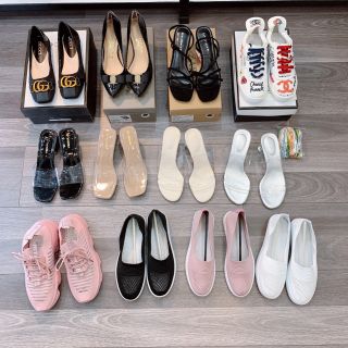 Giày slip on lưới