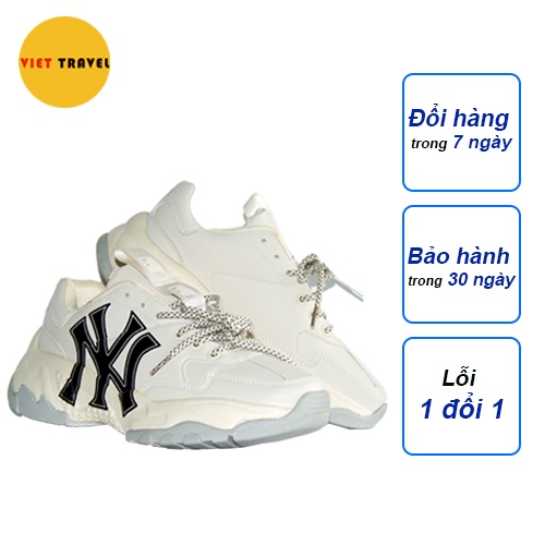 Giày nữ Thể Thao MLB, Giày Sneaker nữ Đế Độn TĂNG CHIỀU CAO