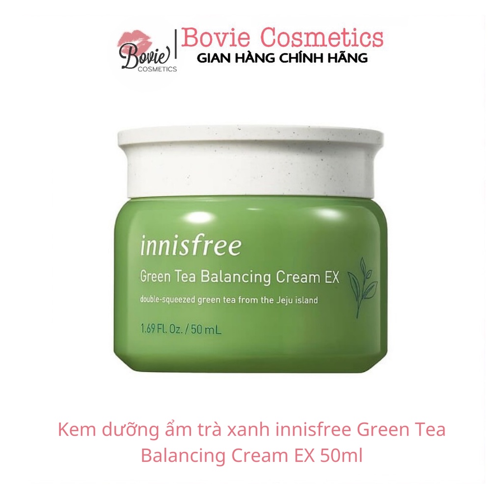 Kem dưỡng da trà xanh Innisfree Green Tea Balancing Cream EX 50ml