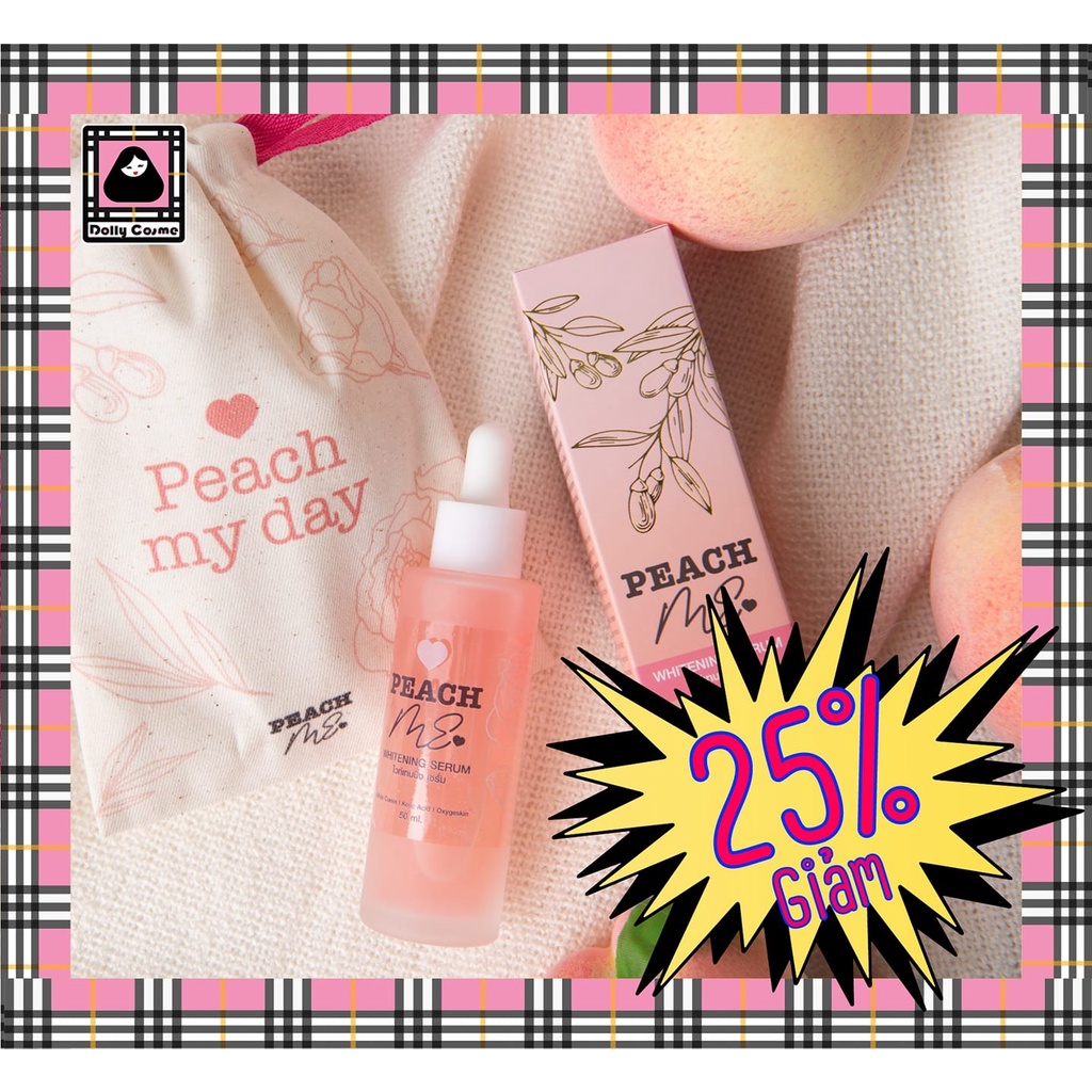 TINH CHẤT DƯỠNG TRẮNG PEACH ME WHITENING SERUM | BigBuy360 - bigbuy360.vn