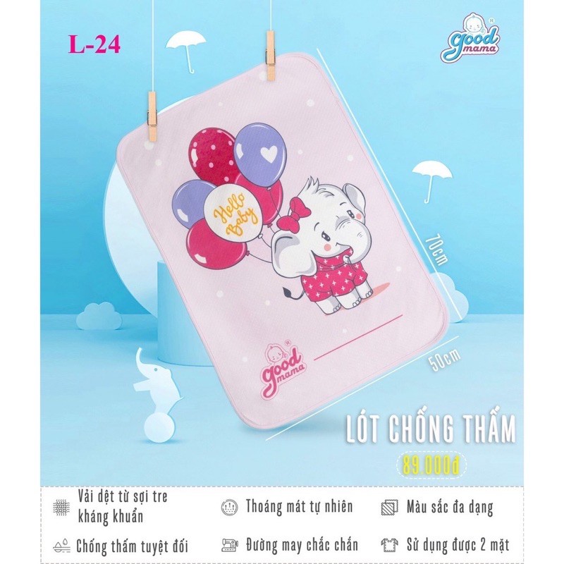 Tấm lót chống thấm cho bé Goodmama