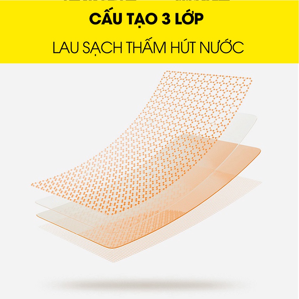 Khăn lau xe ô tô microfiber chuyên dụng lau rửa xe đa năng 2 mặt vàng xám siêu thấm dày dặn không đổ lông VuaAuto