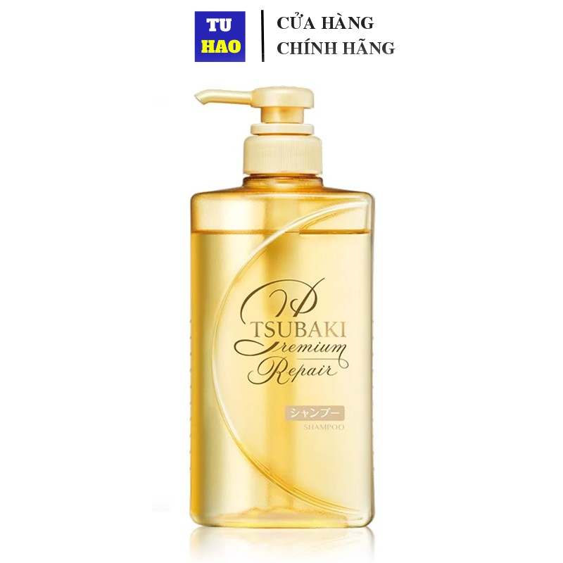 Dầu Gội Tsubaki Premium Repair Shampoo Phục Hồi Hư Tổn 490ml - Từ Hảo