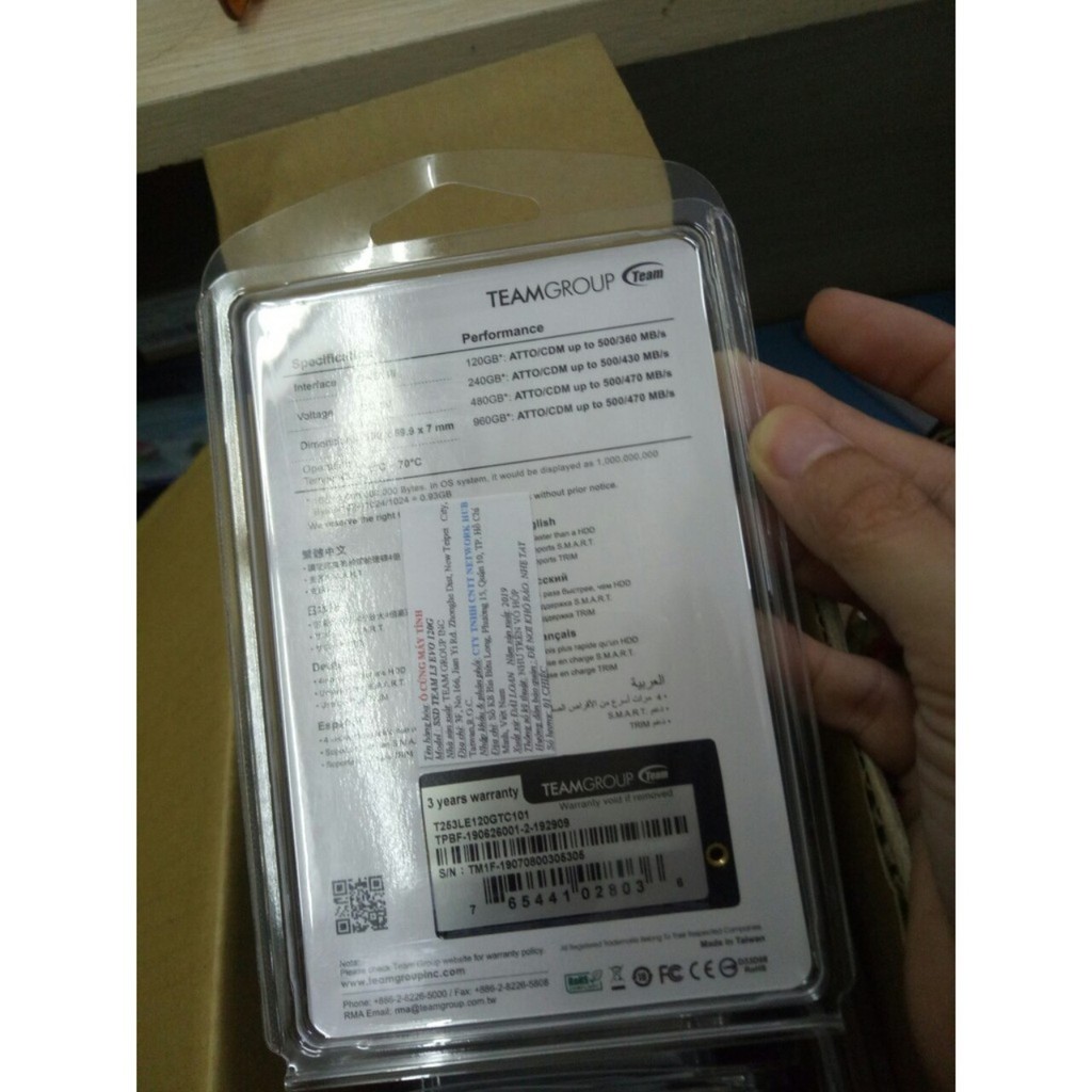 Ổ cứng SSD Team Group L3 Evo 120GB