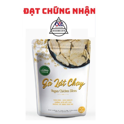 HÀNG CÔNG TY, 150G Gà Lát Chay An Nhiên, Thịt Chay, Thực Phẩm Chay Dinh Dưỡng, Thuần Chay Healthy, Đồ Ăn Chay