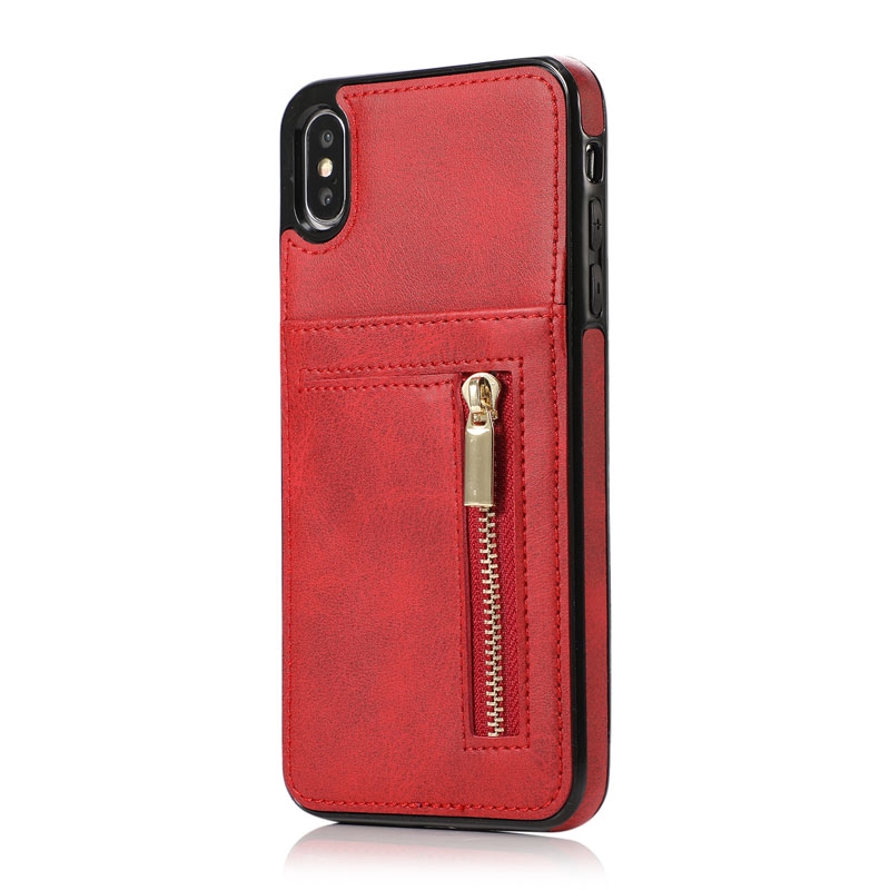 Ốp điện thoại kết hợp ngăn đựng tiền bằng da PU cho Iphone 11 Pro 6/s/p/sp/7/p/8/p/X/Xr/Xs/Max | BigBuy360 - bigbuy360.vn