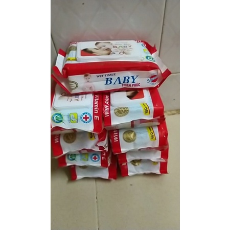 Giấy ướt Baby mềm mại cho da em bé