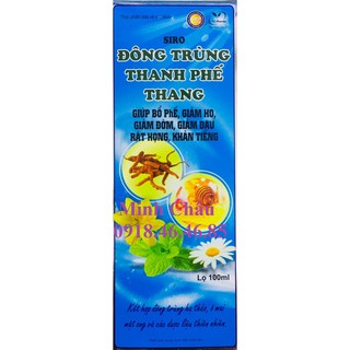 Đông trùng thanh phế thang làm giảm các triệu chứng ho