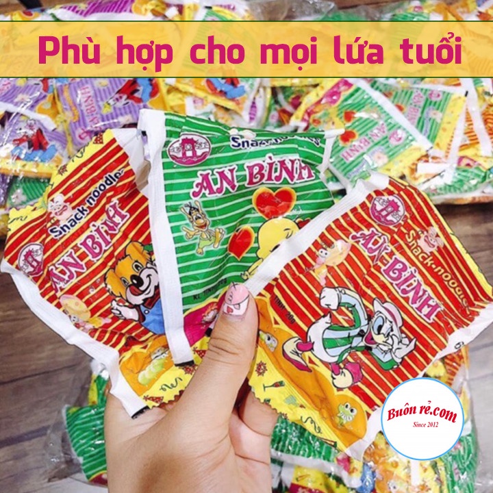 Mì tôm trẻ em An Bình ( COMBO 50 GÓI ) trở về tuổi thơ 00003 - Mỳ tôm trẻ em hương vị thơm ngon