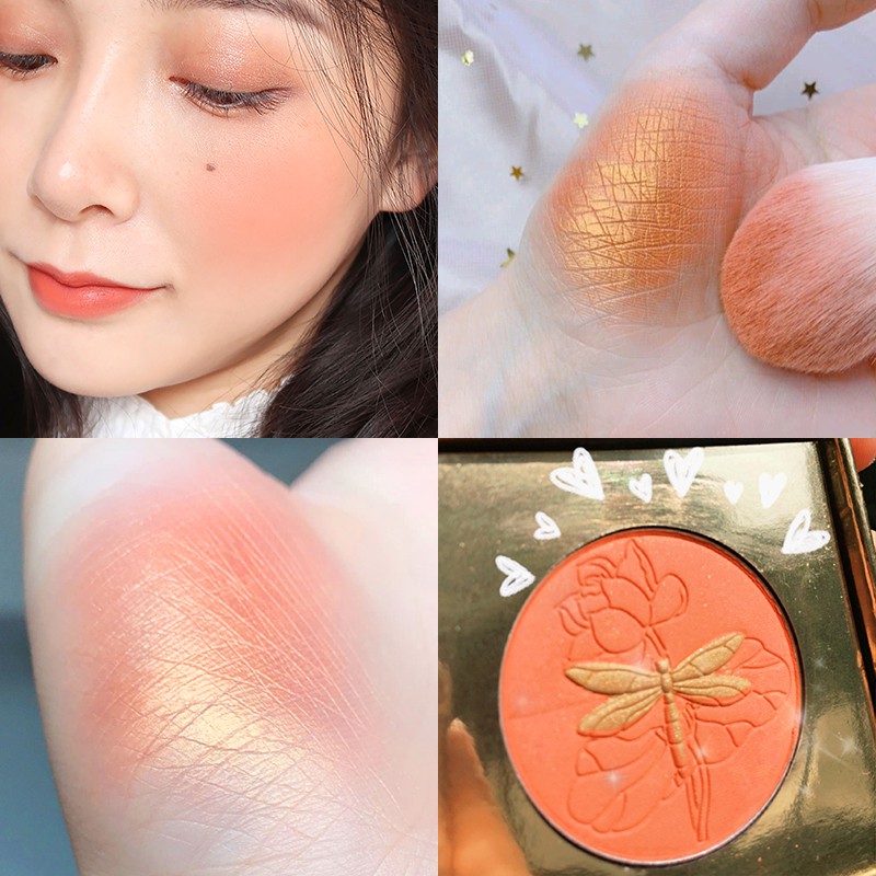 Phấn Má Hồng Màu Cam Độ Bóng Cao Làm Sáng Da | BigBuy360 - bigbuy360.vn