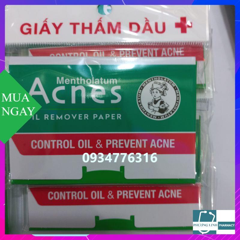 ✅ Phim thấm dầu Acnes 100 tờ