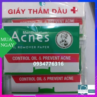 ✅ Phim thấm dầu Acnes 100 tờ