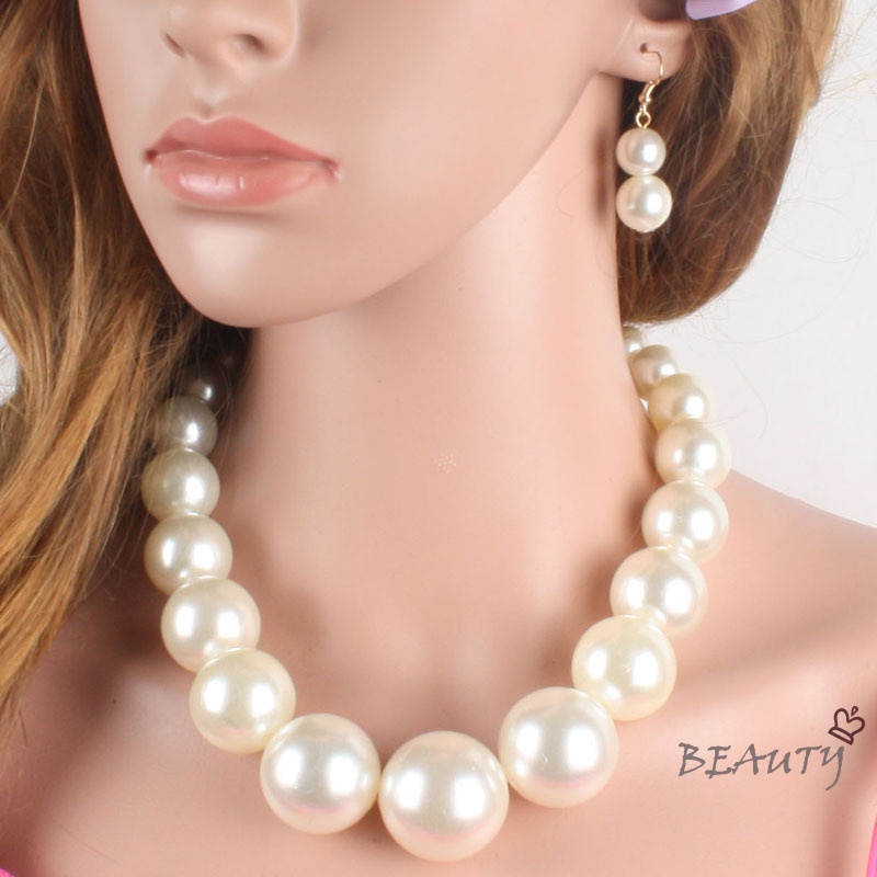 SevenMiss Bộ Trang Sức Ngọc Trai Sang Trọng Cho Cô Dâu