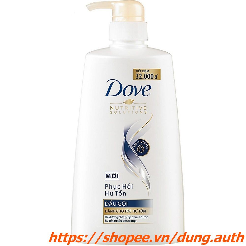 Dầu Gội Dove 650g Phục Hồi Hư Tổn chính hãng