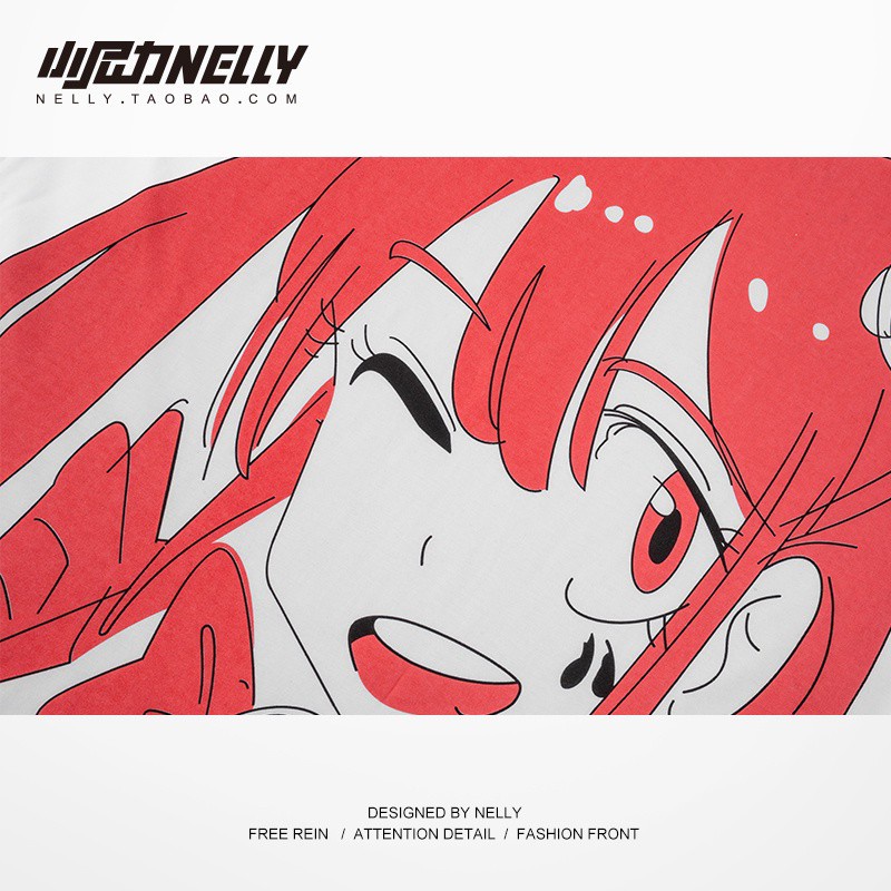 Áo thun Nelly - Heybig : Mẫu CÔ GÁI DESTROY