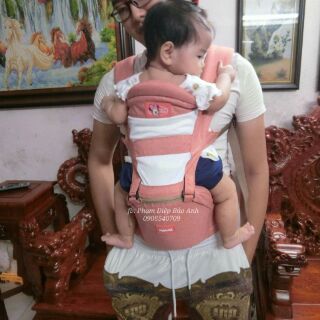Địu ngồi cho bé yêu