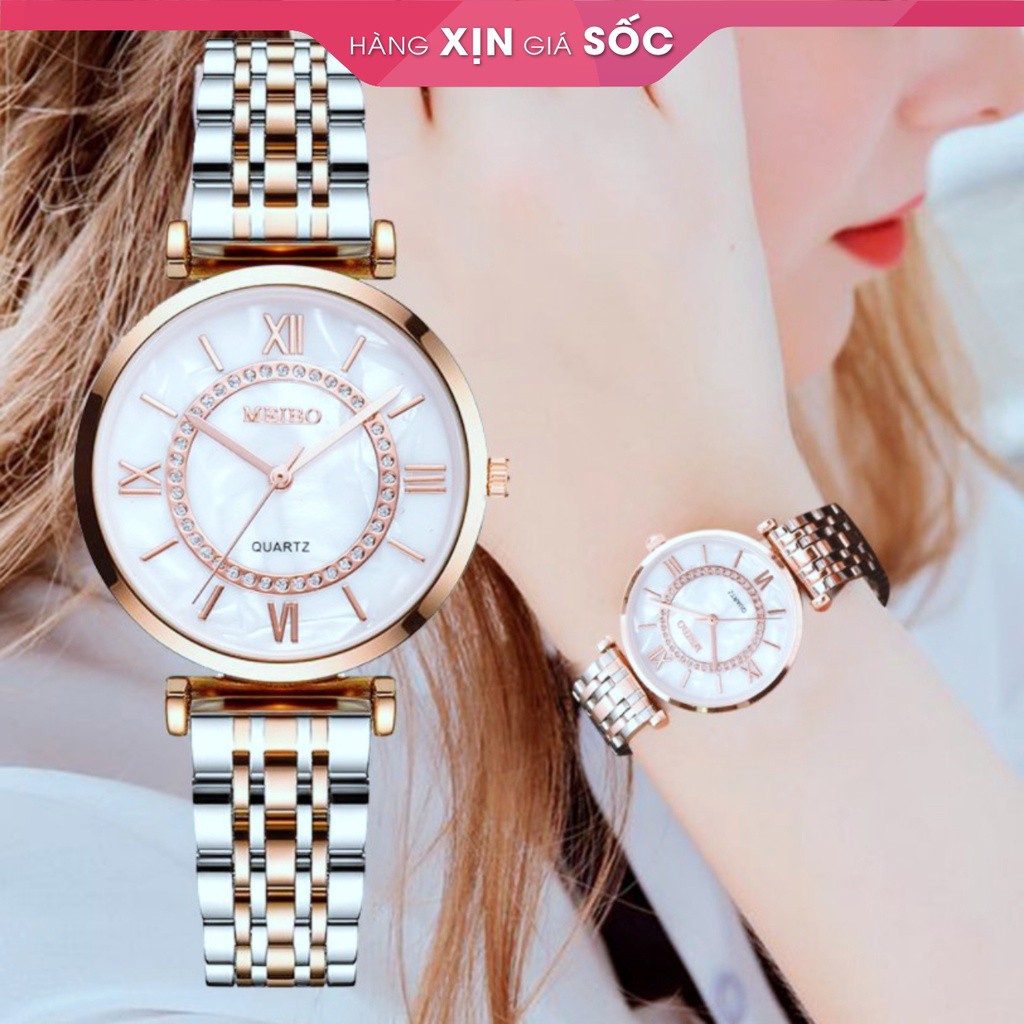 Đồng hồ đeo tay nữ MEIBO chống nước thời trang cao cấp
