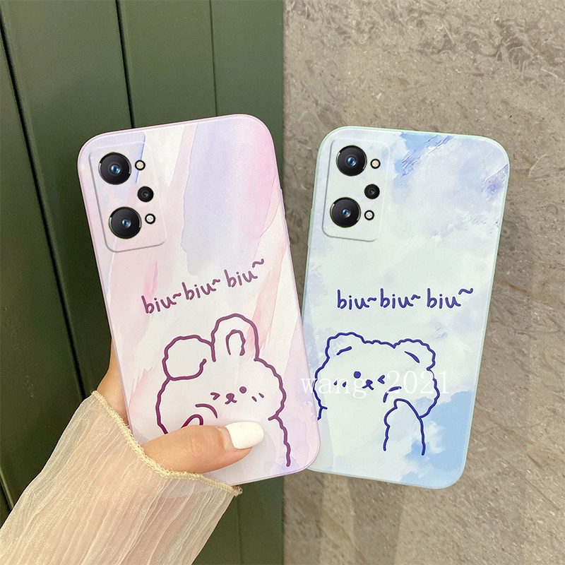 Ốp Điện Thoại Mềm Chống Rơi Họa Tiết Tranh Sơn Dầu Cho Realme GT Neo 3 3T Neo 2 GT 2 Pro