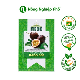 Hạt giống chanh dây rado 638 rạng đông - gói 0.2gram