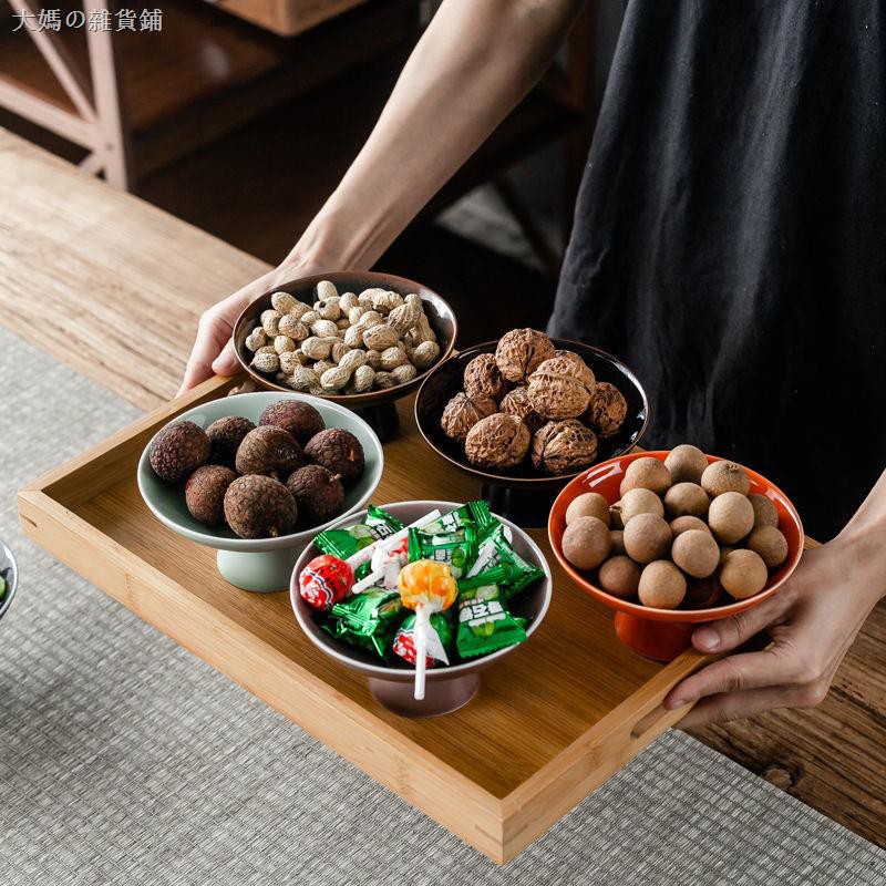 Đệm Lót Bánh Bao Cỡ Lớn Chuyên Dùng┅❄Khay Trà Bằng Gốm Phong Cách Retro Nhật Bản