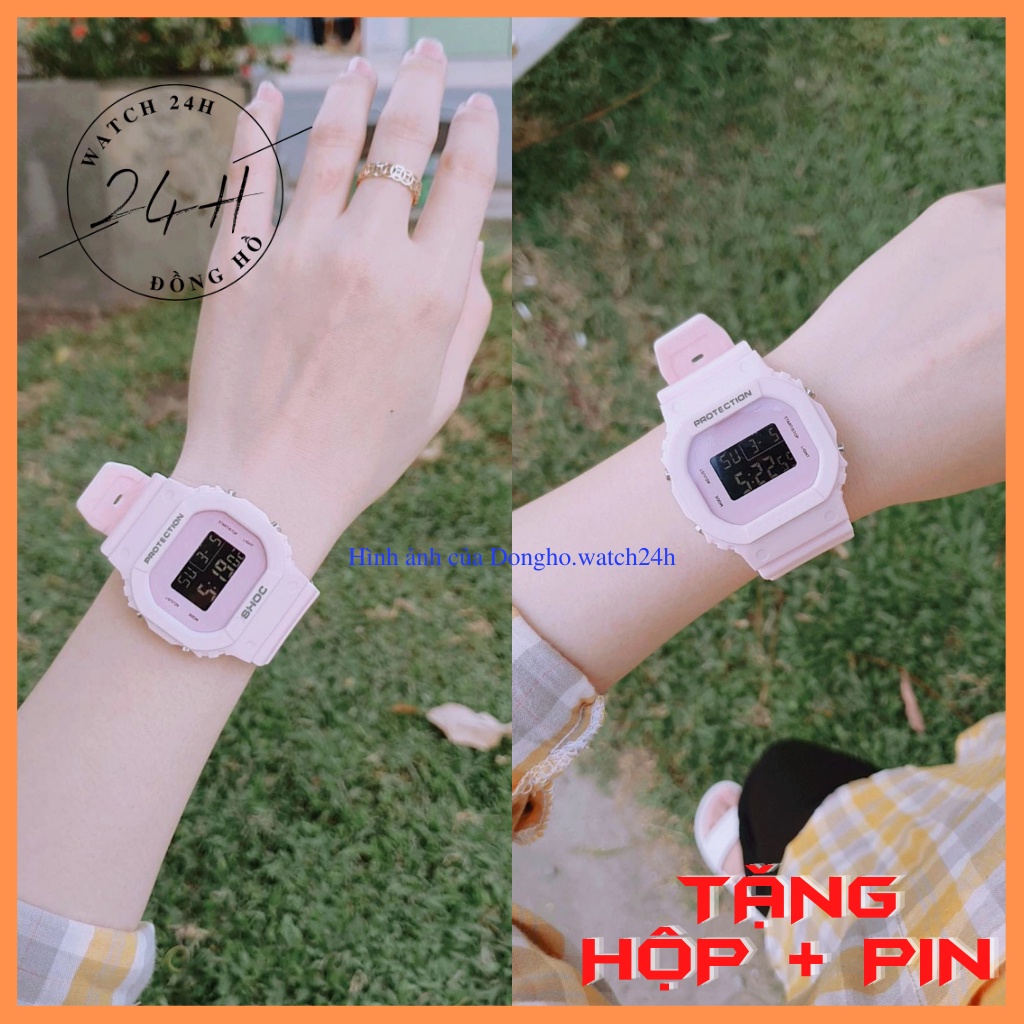 Đồng hồ thể thao nữ GSH0CK PINK , màu hồng trẻ trung cá tính cho các bạn nữ | BigBuy360 - bigbuy360.vn